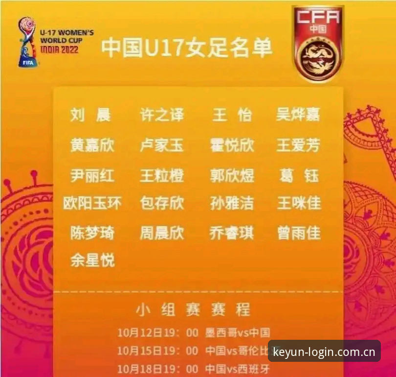 开云官网地址 U17世界杯抽签揭晓:中国足球青春风暴vs世界劲旅,谁能突围?